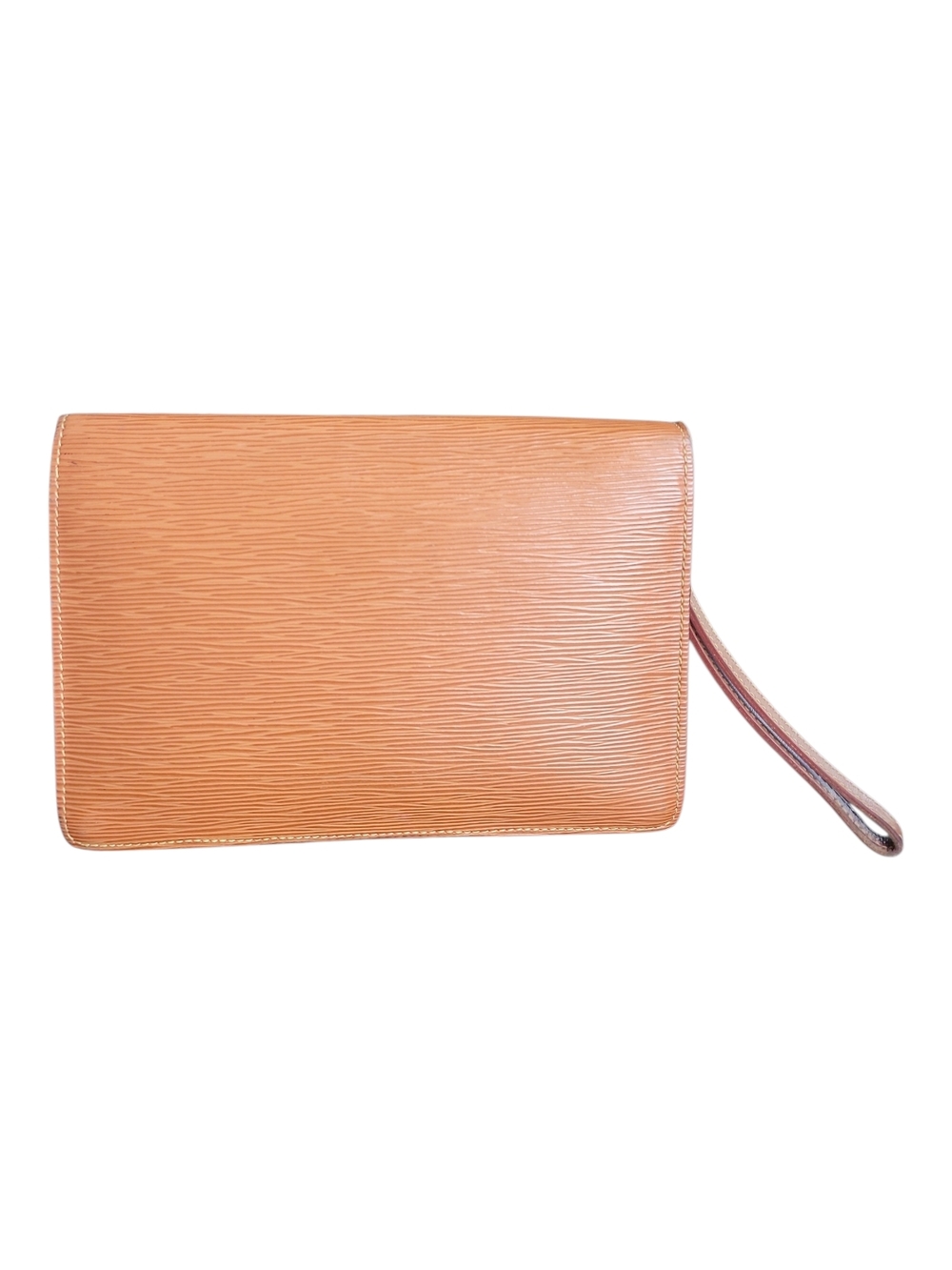 Louis Vuitton Sellier Dragonne Clutch Handbag Epi Leather Sienna Brown - Picture 2 of 16